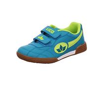Lico 360424 Unisex Niños Zapatillas de Deporte Interior, Azul (Petroleo/Lemon Petroleo/Lemon), 29 EU