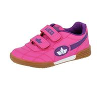 Lico 360510 Niñas Zapatillas de Deporte Interior, Rosa (Pink/Lila/Weiß Pink/Lila/Weiß), 34 EU