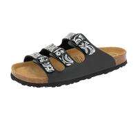 Lico 560012 Mujer Mules, Negro (Schwarz/Weiss Schwarz/Weiss), 39 EU