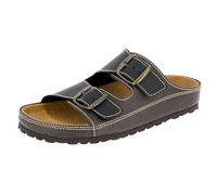 Lico 560039 Hombre Zapatillas de estar por casa, Marrón (Braun/Schwarz Braun/Schwarz), 44 EU