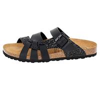 Lico Bioline Gleam, Mules Mujer, Schwarz, 38 EU