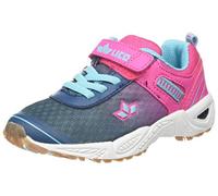 Lico Barney VS, Zapatillas de Deporte Interior Niñas, Azul Marine Pink Türkis, 35 EU