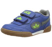 Lico Bernie V, Zapatillas Deportivas para Interior Unisex Niños, Azul (Marine/Grau/Lemon), 33 EU