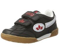 Lico Bernie V, Zapatillas Deportivas para Interior Unisex Niños, Negro (Schwarz/Weiss/Rot), 26 EU