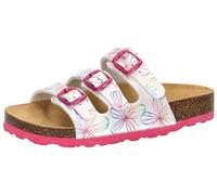 Lico Bioline Flower Kids, Zuecos, Blanco Colorido, 32 EU