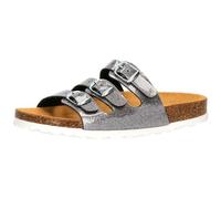Lico Bioline Kids Glitter, Pantuflas, Plata, 35 EU