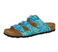 Lico Bioline Lady, Zapatillas de Estar por casa Mujer, Turquoise Lemon, 41 EU