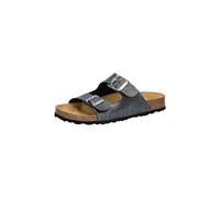 Lico Bioline Platino - Zapatillas de Mujer, Negro/Plateado, 38 EU
