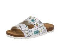 Lico Bioline Zippy, Mules Unisex niños, Weiß/Multicolour, 33 EU