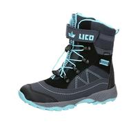 Lico Botas de nieve Sundsvall VS azul marino/turquesa, 33 EU