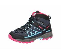 Lico Botas de trekking unisex para niños Griffin High, Azul marino, rosa y turquesa., 34 EU