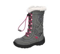 Lico Cathrin, Botas de Nieve, Gris (Grau/Pink Grau/Pink), 35 EU
