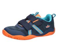 Lico Jungen Aride V - Zapatos Descalzos Unisex para niños, Color Azul Marino/Naranja/Azul petróleo, Talla 30 EU