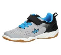 Lico Key Vs Indoor - Zapatillas Unisex para niños, Color Gris, Negro y Azul, Talla 1.5