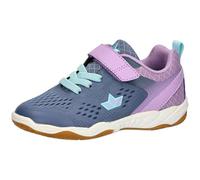 Lico Key VS, Zapatillas de Interior, Grau/Lila/Türkis, 33 EU