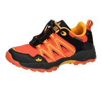 Lico Leander, Zapatillas de Trekking Unisex niños, Rojo Negro Naranja, 29 EU