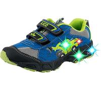 Lico Loader V Blinky, Zapatillas Niñas, Azul Blau Schwarz Lemon Blau Schwarz Lemon, 25 EU