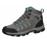 Lico Manaslu High - Botas de Trekking Unisex, Color Gris/Negro/Turquesa, Talla 42 EU, Gris Negro Turquesa, 42 EU