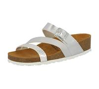 Lico Natural Glitter, Mules Mujer, Plateado (Silver Silver), 42 EU