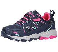 Lico Niñas Allen VS Zapatillas para correr de diferentes deportes, Azul marino, rosa y turquesa., 35 EU