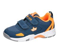 Lico Peyton V, Zapatillas de Interior Unisex niños, Petrol/Orange, 28 EU