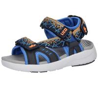 Lico Sami V, Sandalia Unisex niños, Azul Marino Naranja, 27 EU