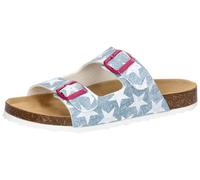 Lico Sandalias Bioline Platino para Mujer, Color Azul/Blanco, Talla 42 EU, Azul Blanco, 42 EU
