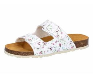 Lico Sandalias Bioline Platino para Mujer, Color Blanco/Multicolor, Talla 38 EU, Blanco Colorido, 38 EU