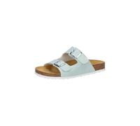 Lico Sandalias Bioline Platino para Mujer, Turquesa Plata, 37 EU