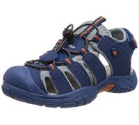 Lico Sandalias Nimbo unisex para niños, Azul Gris Naranja, 25 EU