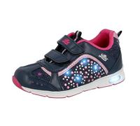 Lico Shine V Blinky, Zapatillas para Niñas, Azul (Marine Pink), 35 EU