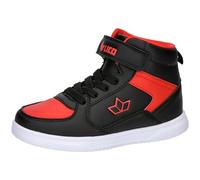Lico Skate VS, Zapatillas, Schwarz/Rot, 33 EU