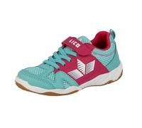 Lico Sport Vs, Zapatillas de deporte interior para Niños, Turquesa (Türkis Pink Weiß), 38 EU