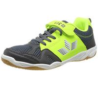 Lico Sport Vs, Zapatillas de Deporte Interior Unisex niños Gris Anthrazit Lemon, 32 EU