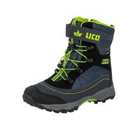 Lico Unisex Niños Sundsvall Vs Botas de nieve, Azul (Marine/Schwarz/Lemon Marine/Schwarz/Lemon), 34 EU