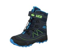 Lico Unisex Niños Sundsvall Vs Botas de nieve, marine/blau/lemon, 28 EU