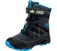 Lico Unisex Niños Sundsvall Vs Botas de nieve, marine/blau/lemon, 34 EU
