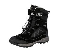 Lico Unisex Niños Sundsvall Vs Botas de nieve, negro y gris, 38 EU
