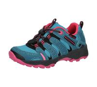 Lico Zapatillas de Trekking Unisex para niños Fremont, Petróleo Negro Rosa, 28 EU