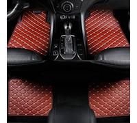 LICOME Alfombrillas de Coche para BMW X3 E83 F25 F97 G01 20i 20d 30i 30d 30e LHD, Cuero Alfombras de Coche Moqueta Impermeable Personalizadas, Todo Clima Protección Forro de Piso de Coche,G Brown