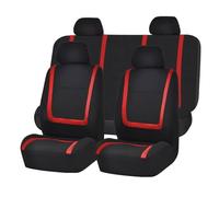 LICOME Fundas Asientos Coche para MG ZS MG4 MG5 ZS EV 2022 2023, Completo Juegos Cubreasientos Protectores Delanteros y Traseros, Cómodo Forro de Asientos Coche,F Red