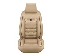 LICOME Fundas de Asiento de Coche para Hyundai Tucson NX/TL/LM/JM 4/3/2/1.Gen 2005-2025, Juego Completo Delantero Trasero Cuero Cubreasientos Protector Cómodo Impermeable Accesorios,F Beige