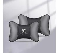 LICOME Reposacabezas Coche para Peugeot Pick Up, Cojin Cervical Coche Conductor, Transpirable Cómodas Almohada para el Cuello Cojín de Soporte Lumbar Accesorios,C