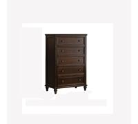 LICONG-2020 Cajones Cómoda Gabinete de 5 cajones, baúl Organizador pie for Dormitorio, Oficina, Sala Estar y Armario