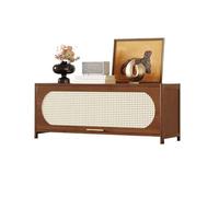 LICONG-2020 Gabinete de vajilla Aparador bajo de una Sola Capa con Almacenamiento en la encimera esquinera. Librería y Expositor for salón