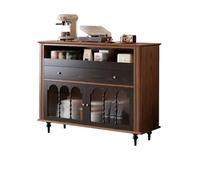 LICONG-2020 Gabinete de vajilla Aparador contra la Pared Integrado Cocina hogar Sala de Estar vinoteca Almacenamiento Mueble café Entrada