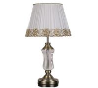 LICONG-2020 Lámpara de mesa Lámpara de escritorio cristal for dormitorio, mesita noche, estudio, sala estar, iluminación minimalista hotel