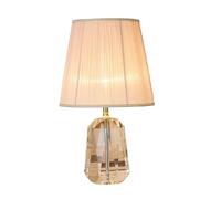 LICONG-2020 Lámpara de mesa Lámpara de mesa cristal lujo ligera, mesita noche for dormitorio, decoración cálida y sencilla for bodas