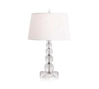 LICONG-2020 Lámpara de mesa Lámpara decorativa de cristal, sencilla, moderna y creativa for dormitorio, cabecera, sala estar, estudio escritorio