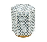 LICONG-2020 Mesa Auxiliar Mesa Auxiliar con Forma de Concha Hecha a Mano for Sala Estar, sofá, Comedor, Mesa Centro, decoración for balcón, Acento for el hogar